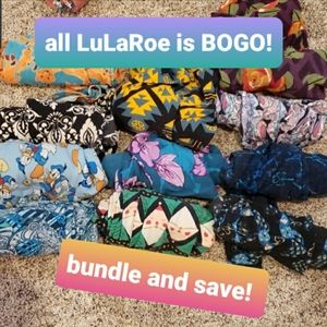 All lularoe in my shop is BOGO.